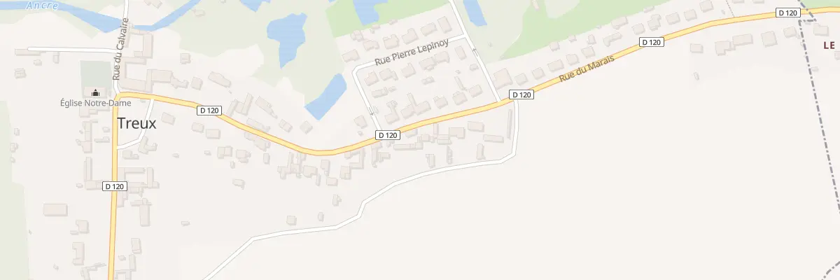 Plan du 27 Rue du Marais à Treux