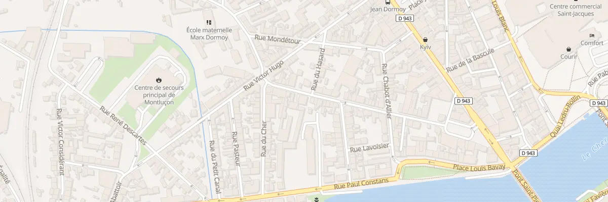 Plan du 53 Rue Denis Papin à Montluçon