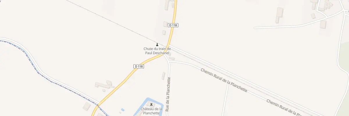 Plan du 19 Rte de Chapelon à Mignerette