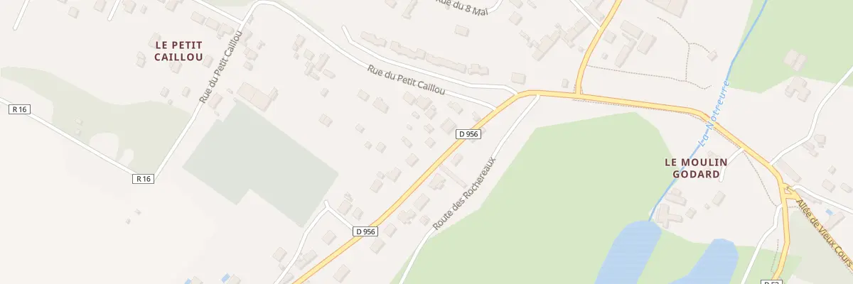 Plan du 56 Rte de Coullons à Poilly-lez-Gien