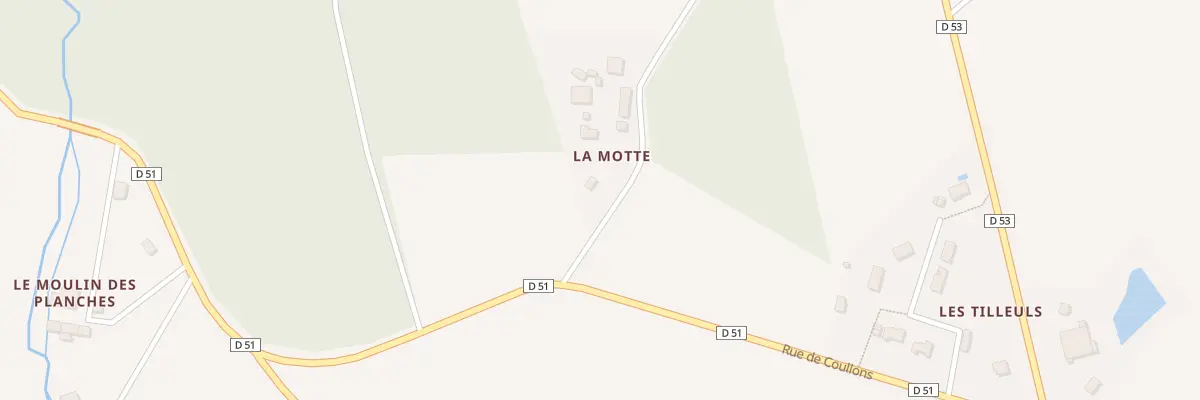 Plan du 5409 La Motte à Autry-le-Châtel