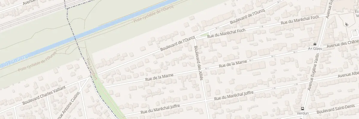 Plan du 44B Rue de la Marne à Villeparisis