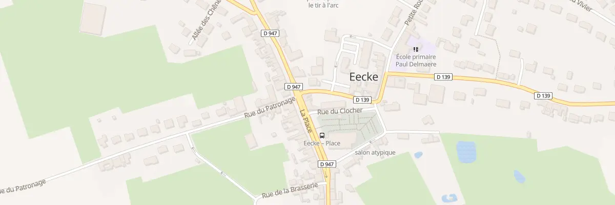 Plan du 16 Rue de Godewaersvelde à Eecke