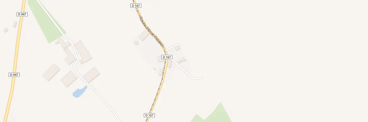 Plan du 621 Rte d’Oost Cappel à Hondschoote