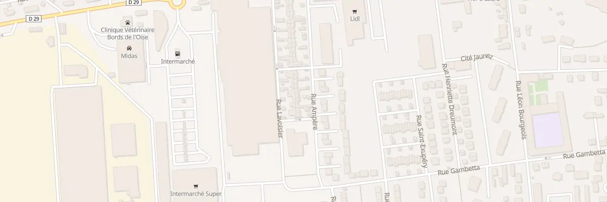 Plan du 42 Rue Ampère à Pont-Sainte-Maxence