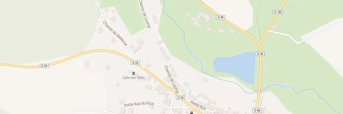 Plan du 6 Che de Lauroy à Morogues
