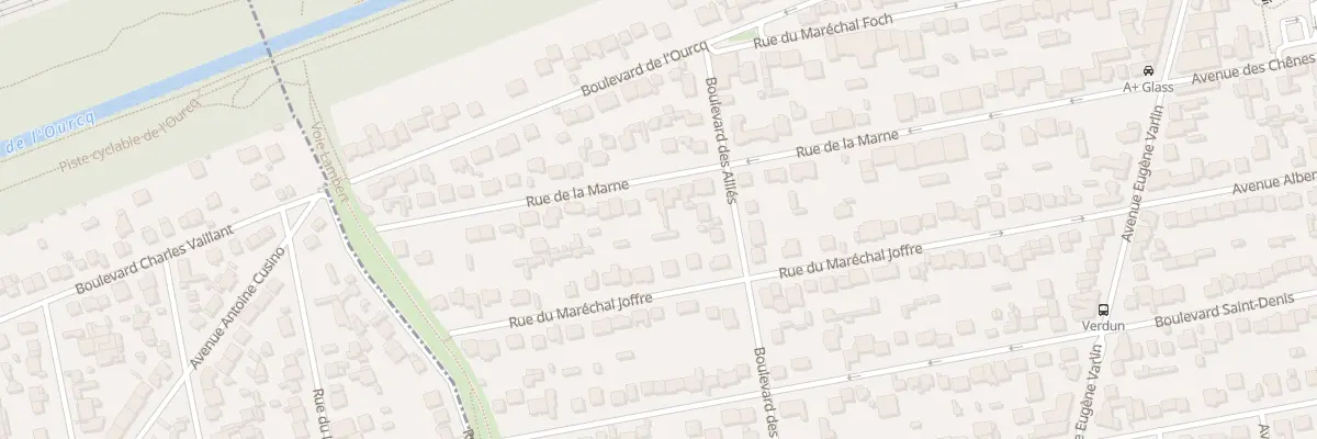 Plan du 41 Rue de la Marne à Villeparisis