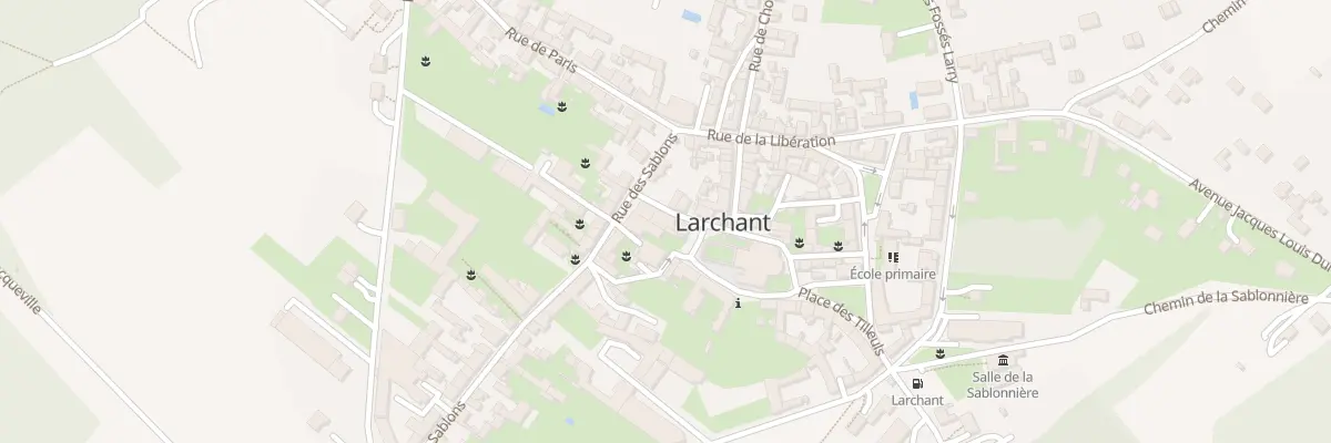 Plan du 4 Rue du Grand Cerf à Larchant