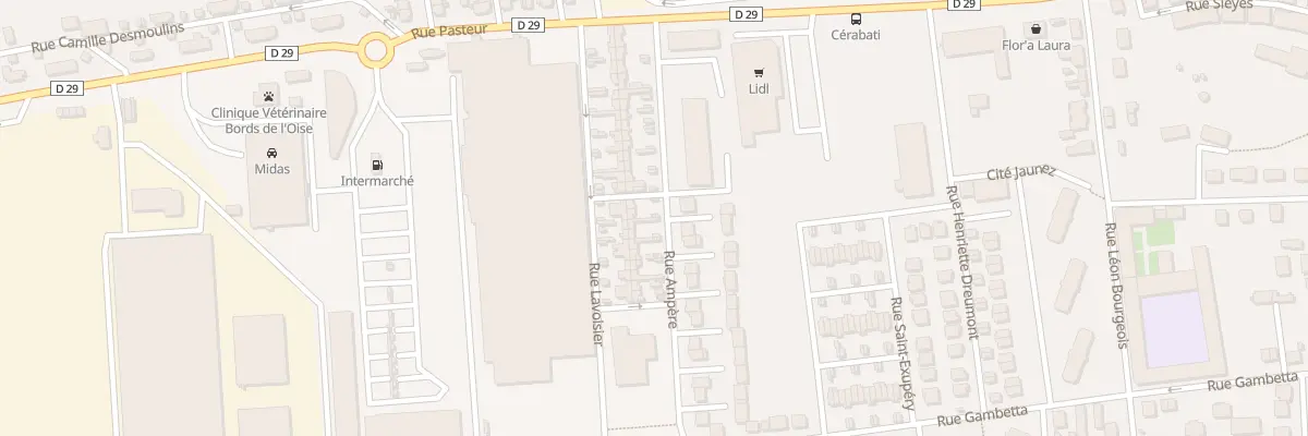 Plan du 32 Rue Ampère à Pont-Sainte-Maxence
