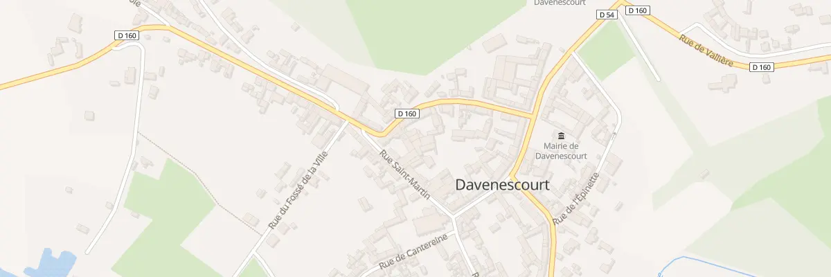 Plan du 13 Rue des Payens à Davenescourt
