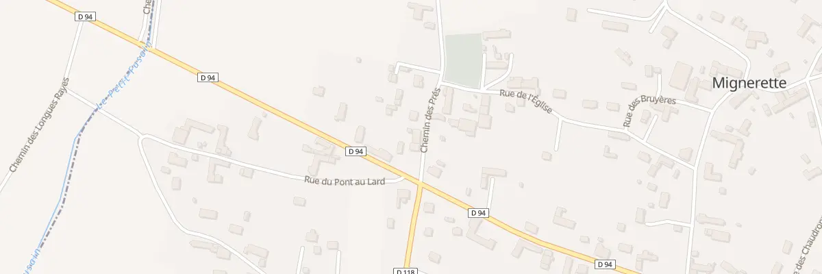 Plan du 3 Che des Prés à Mignerette
