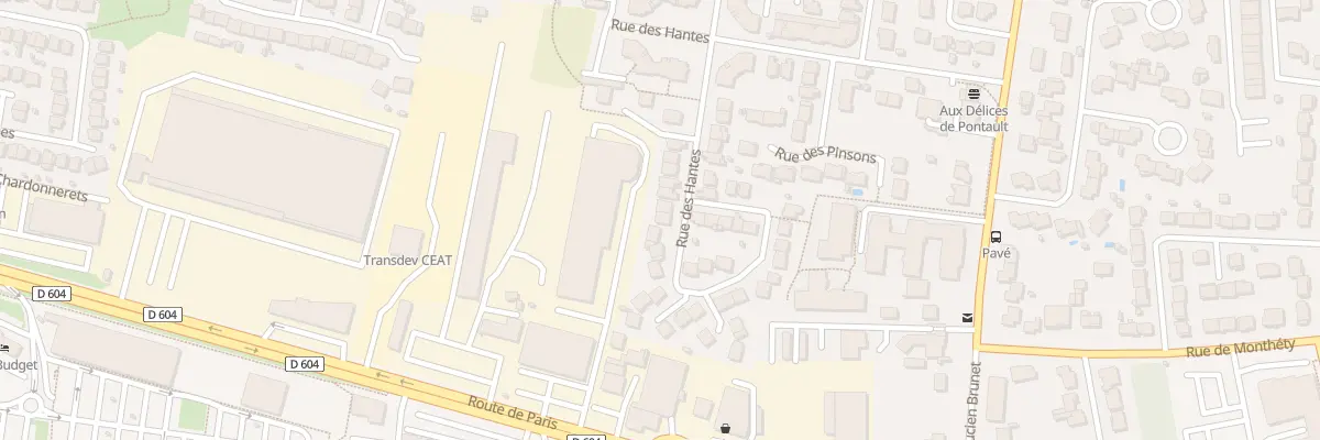 Plan du 42 Rue des Hantes à Pontault-Combault