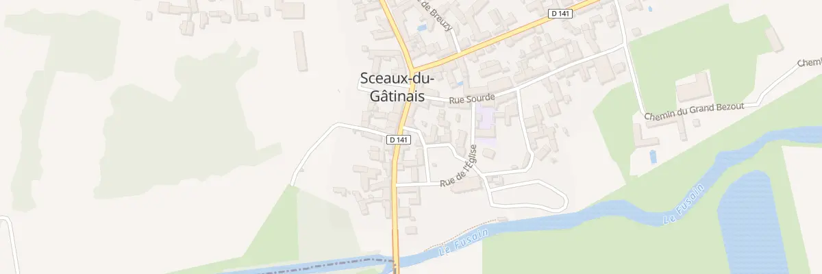 Plan du 9 Rue du Pont à Sceaux-du-Gâtinais