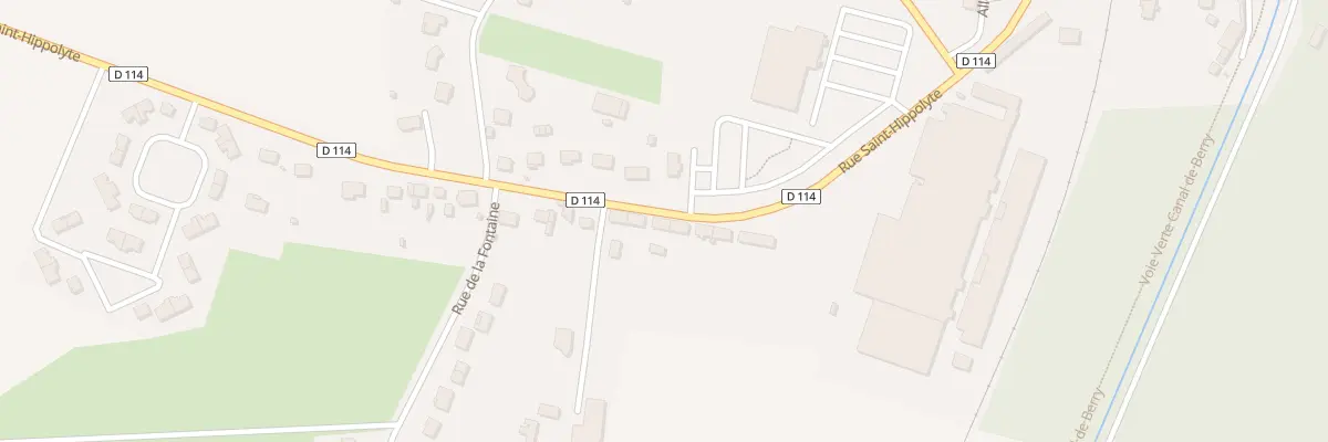 Plan du 15 Rue St Hippolyte à Vaux
