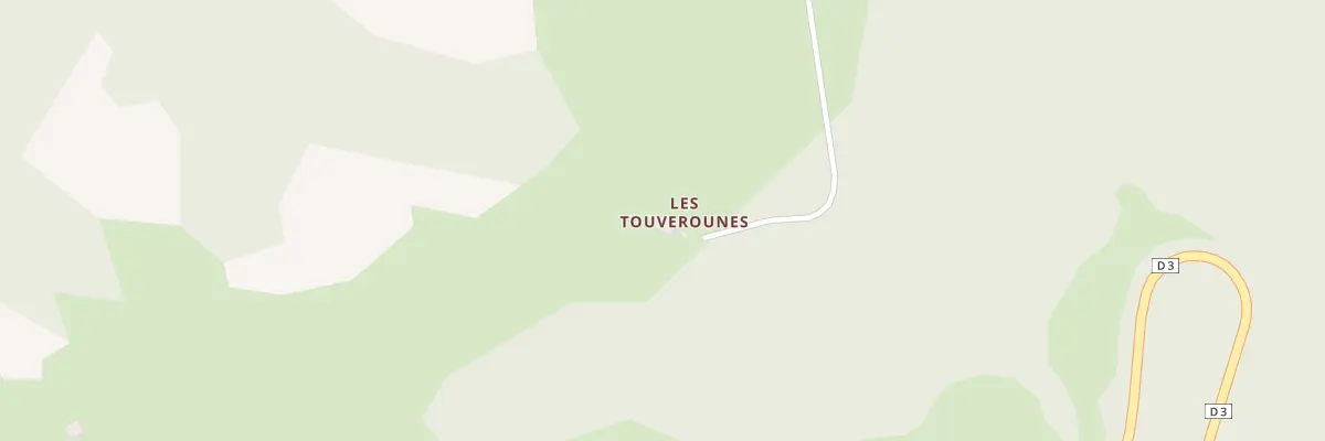 Plan du 1 Les Touvairounes à Saint-Étienne-de-Chomeil
