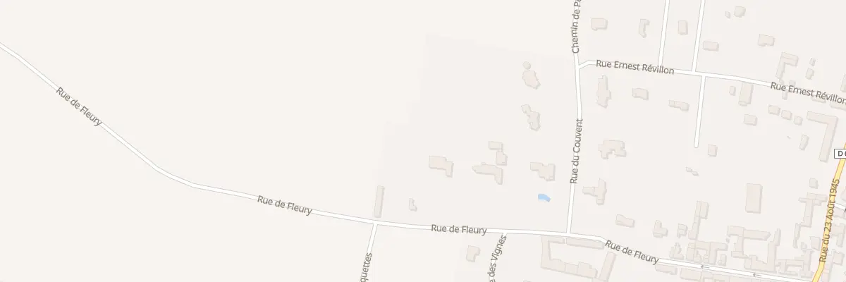 Plan du 36 Rue de Fleury à Barbizon