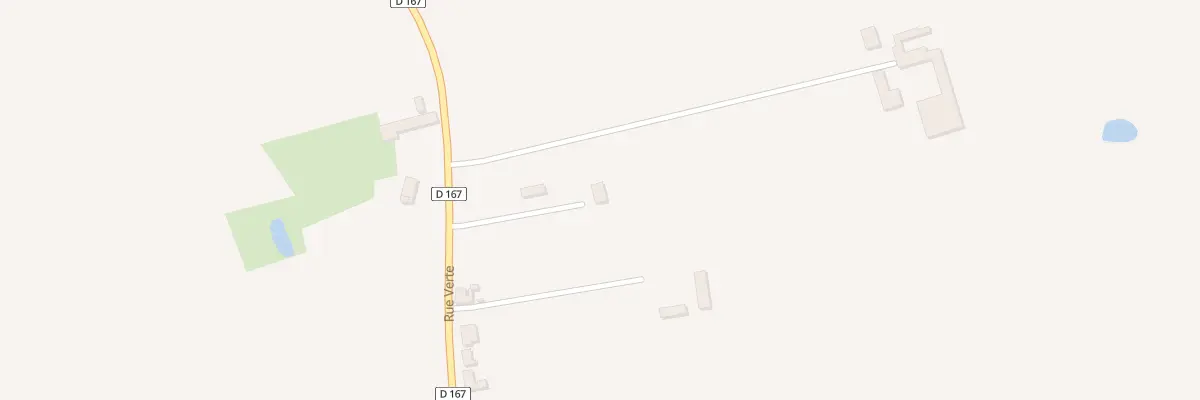 Plan du 38 Rue Verte à Oost-Cappel