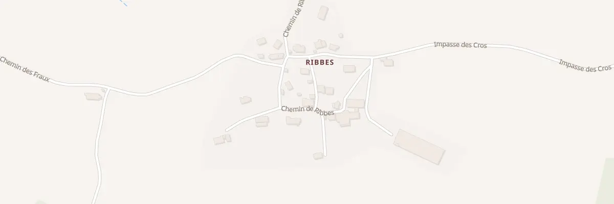 Plan du 5506 Ribbes à Tauves