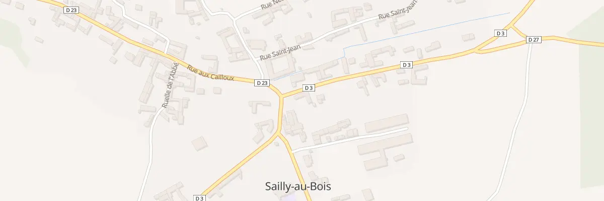 Plan du 2 Rue du Charron à Sailly-au-Bois