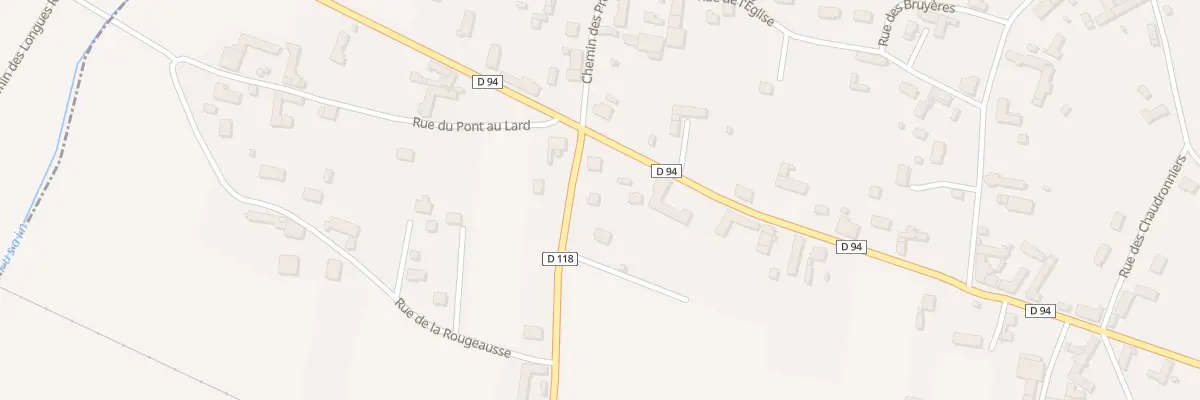 Plan du 3 Rte de Chapelon à Mignerette