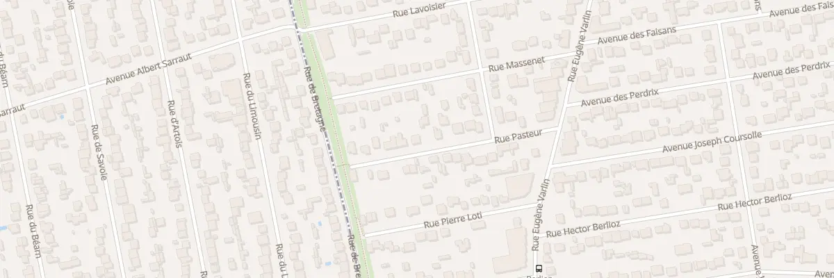 Plan du 20 Rue Pasteur à Villeparisis