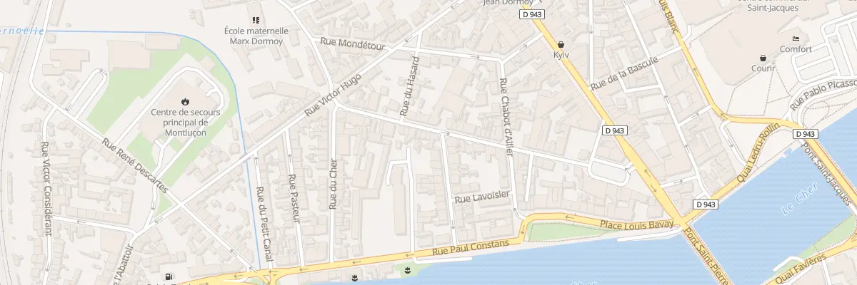 Plan du 39 Rue Denis Papin à Montluçon