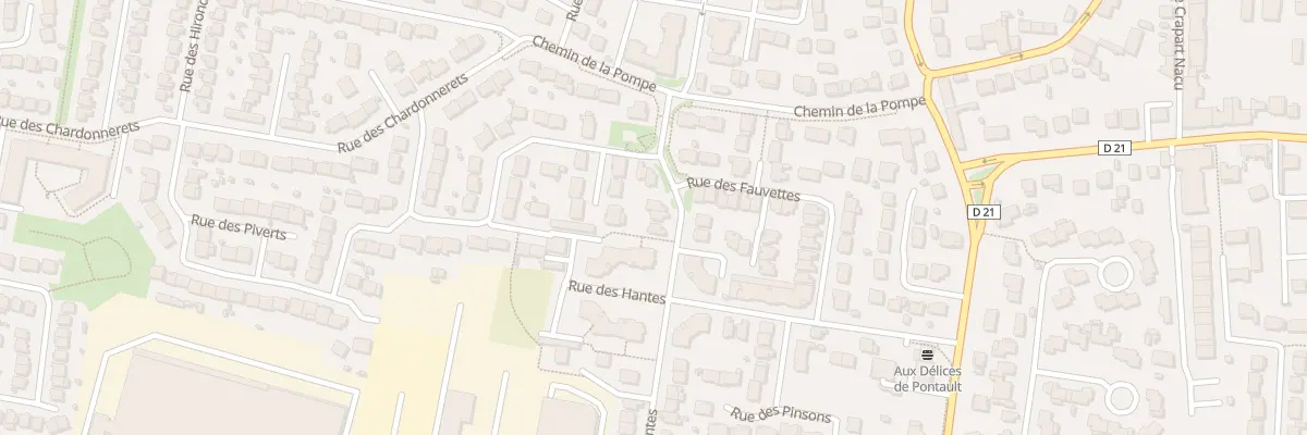 Plan du 12 Rue des Hantes à Pontault-Combault
