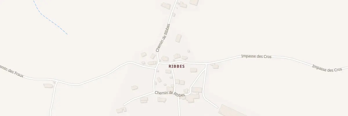 Plan du 5420 Ribbes à Tauves