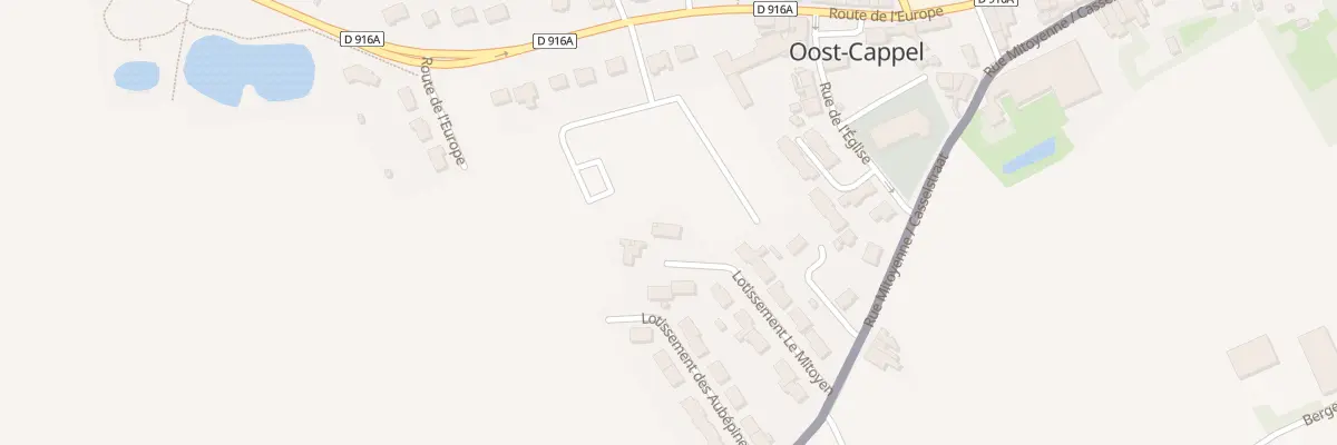 Plan du 12 Lot Le Mitoyen à Oost-Cappel