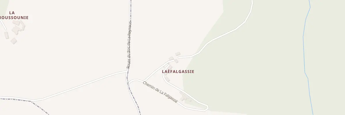 Plan du 5034 La Falgassie à Saint-Salvi-de-Carcavès