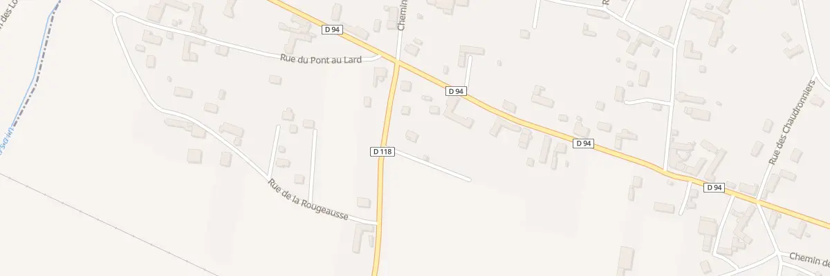 Plan du 5 Rte de Chapelon à Mignerette