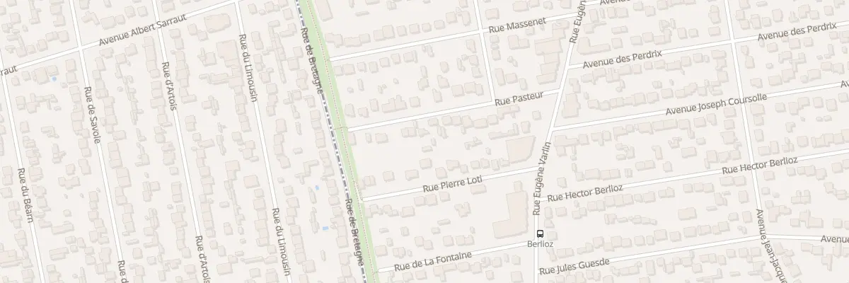 Plan du 21 Rue Pasteur à Villeparisis