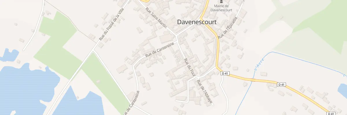 Plan du 4 Rue du Four à Davenescourt