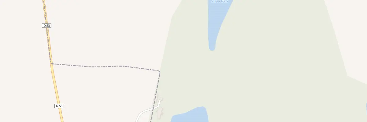 Plan du 1 Les Bruyeres de l’Etang à Autry-le-Châtel