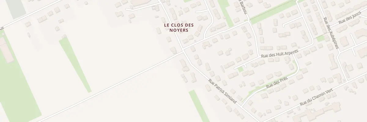 Plan du 721 Rue Patrick Simiand aux Ageux