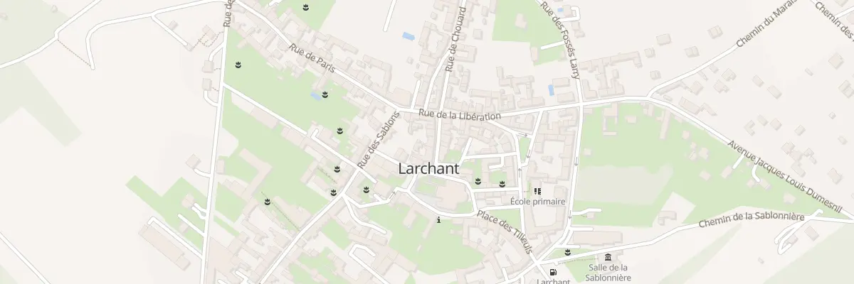 Plan du 3 Rue de l’Eglise à Larchant