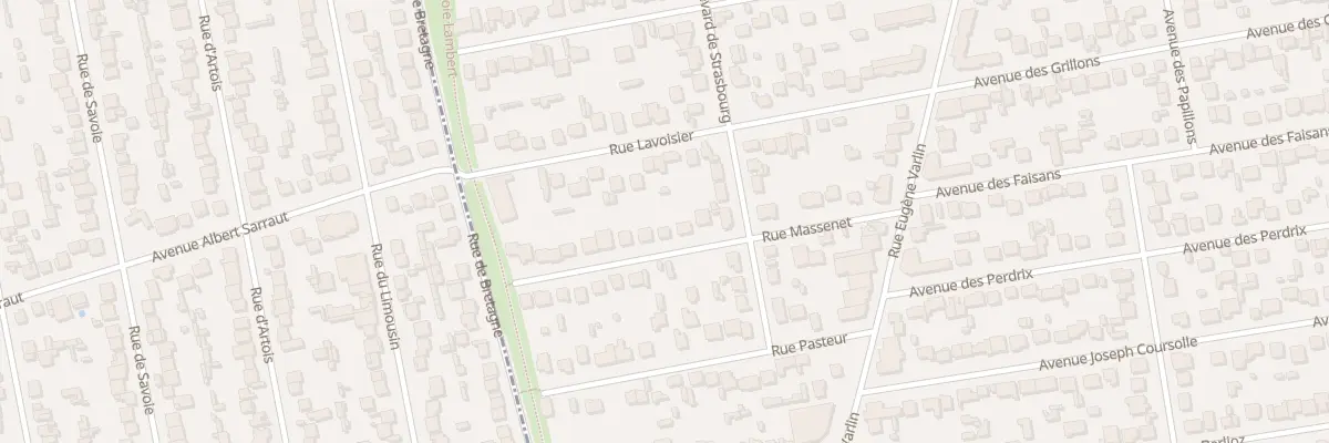 Plan du 20 Rue Massenet à Villeparisis