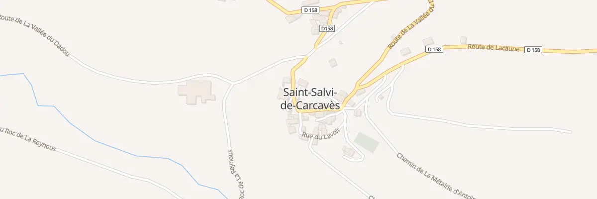 Plan du 5063 Saint Salvy de Carcaves à Saint-Salvi-de-Carcavès