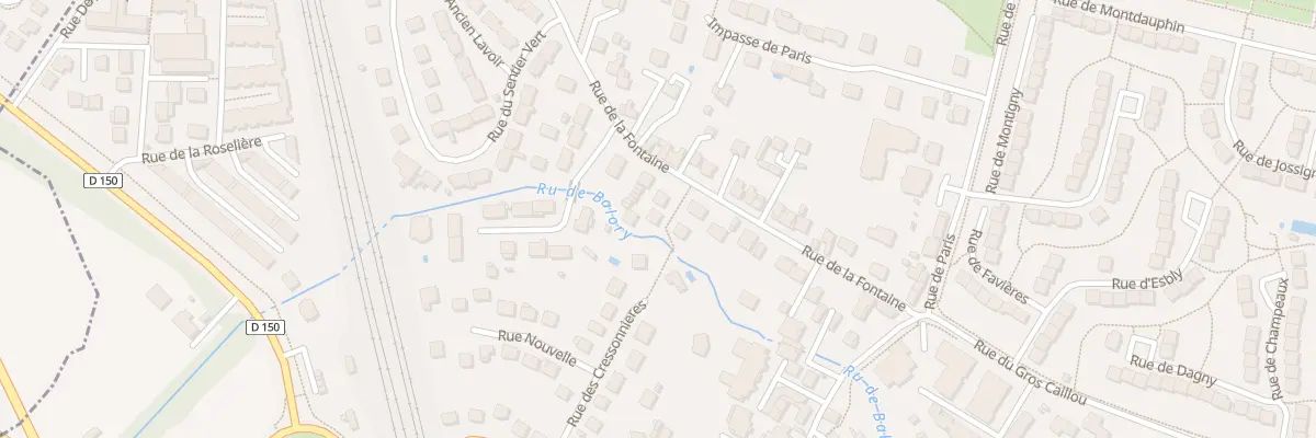 Plan du 11B Rue de la Fontaine à Cesson
