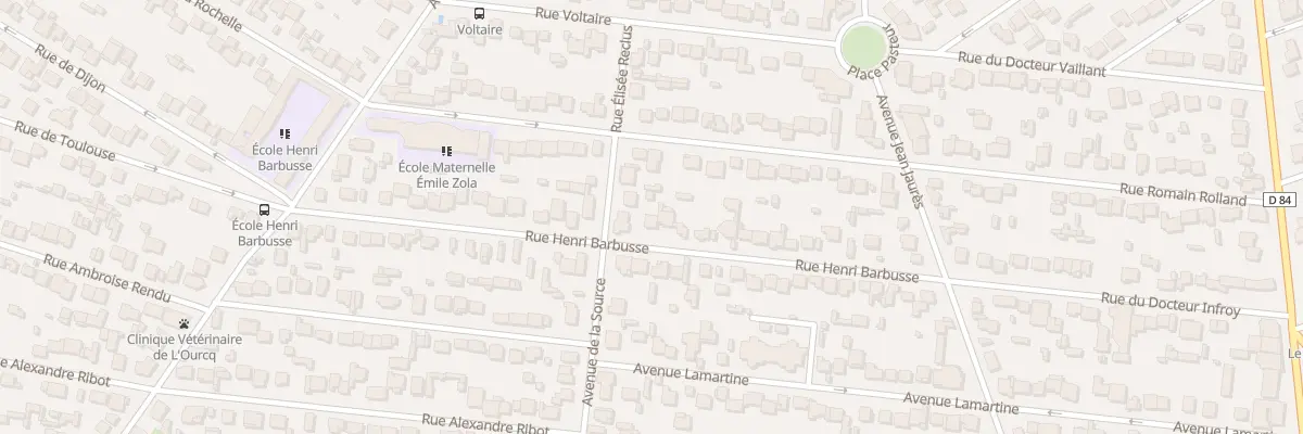 Plan du 32 Rue Henri Barbusse à Mitry-Mory