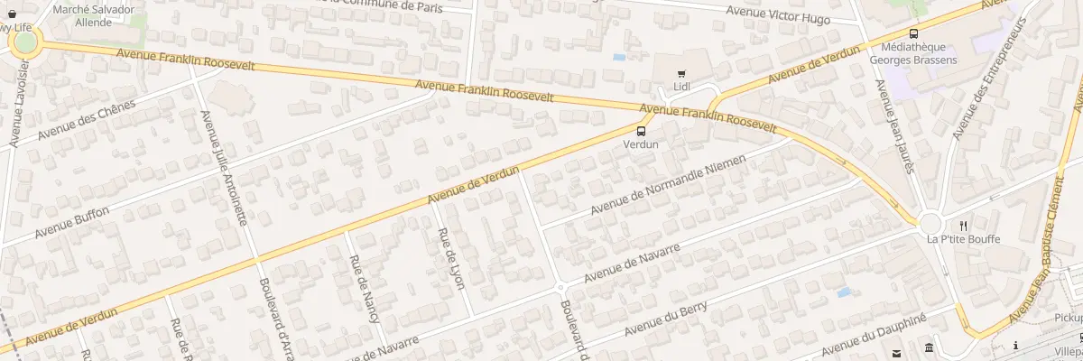 Plan du 37 Av de Verdun à Mitry-Mory