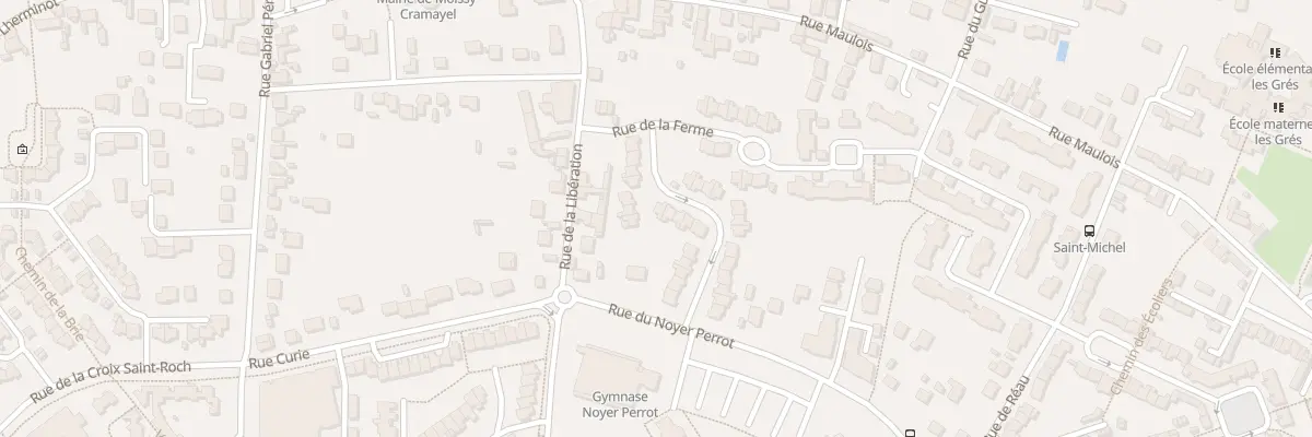 Plan du 56 Rue du Gymnase à Moissy-Cramayel