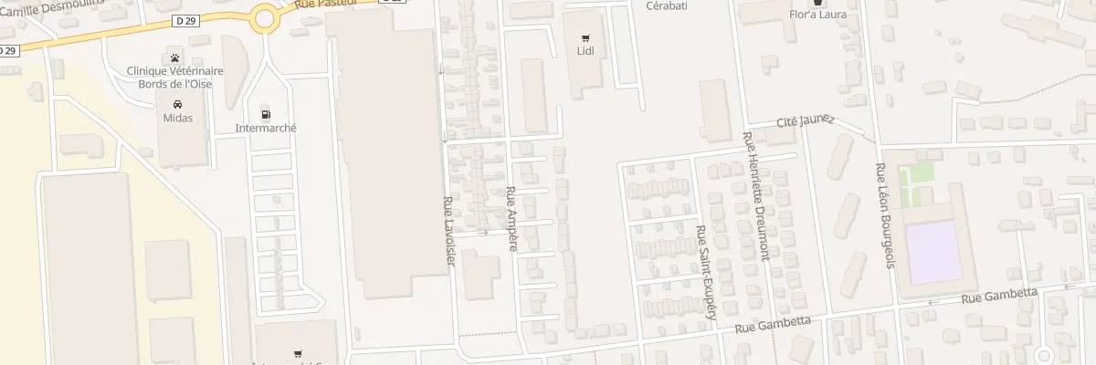 Plan du 31 Rue Ampère à Pont-Sainte-Maxence
