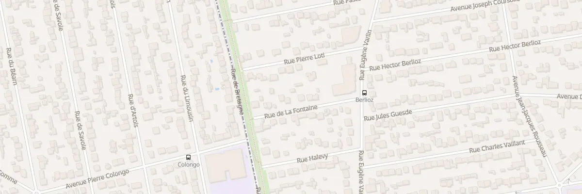 Plan du 14B Rue La Fontaine à Villeparisis