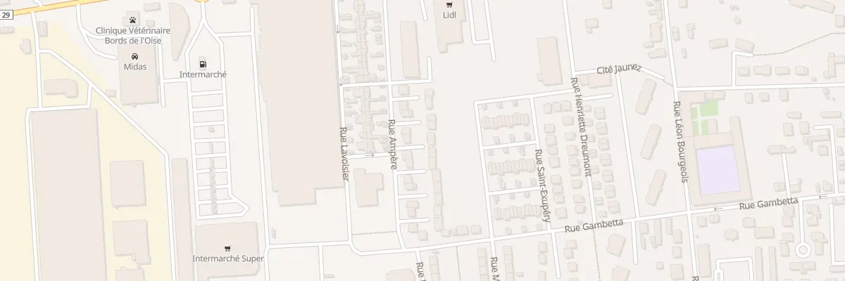 Plan du 41 Rue Ampère à Pont-Sainte-Maxence
