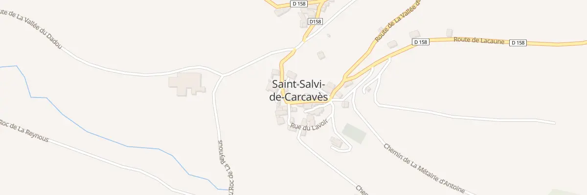 Plan du 5062 Saint Salvy de Carcaves à Saint-Salvi-de-Carcavès