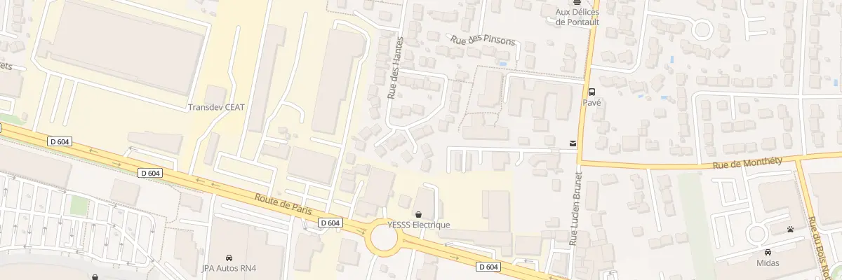 Plan du 68 Rue des Hantes à Pontault-Combault