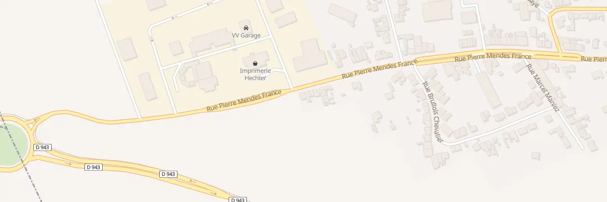 Plan du 184 Rue Pierre Mendes France à Vendin-lès-Béthune