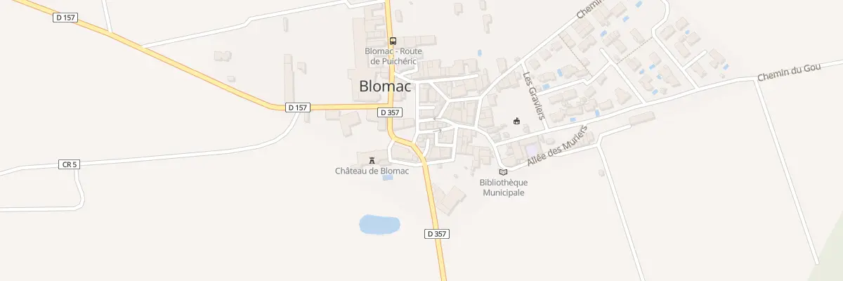 Plan du 68 Le Village à Blomac
