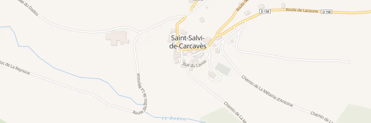 Plan du 5005 Saint Salvy de Carcaves à Saint-Salvi-de-Carcavès